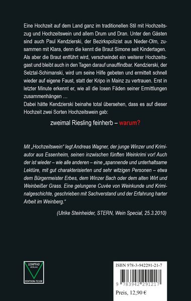 Produktbild: Hochzeitswein / Paul Kendzierski Bd. 5