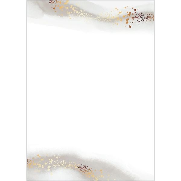 Produktbild: Motivpapier beige/gold DIN A4 90g/m&sup2; 100 Blatt