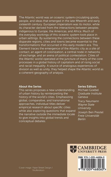 Produktbild: Early Modern Atlantic Cities