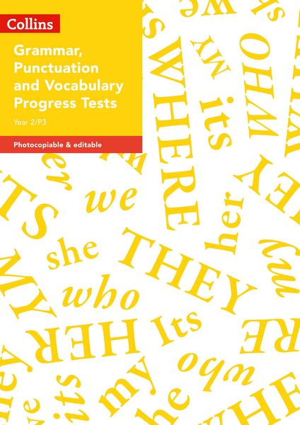 Produktbild: Year 2/P3 Grammar, Punctuation and Vocabulary Progress Tests