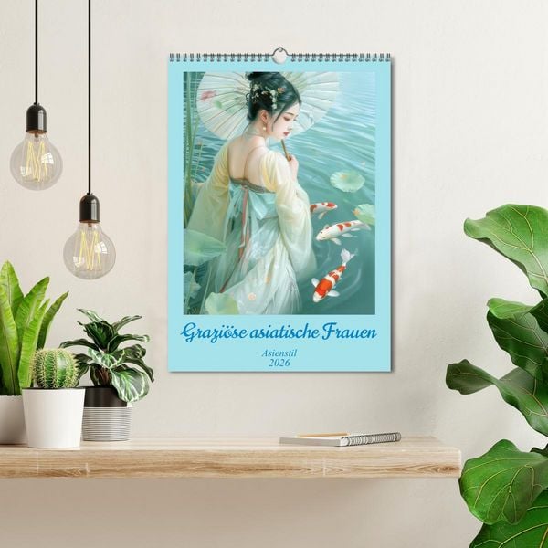 Produktbild: Grazi&ouml;se asiatische Frauen - Asienstil (Wandkalender 2026 DIN A3 hoch), CALVENDO Monatskalender