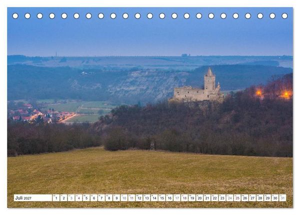 Produktbild: Sachsen-Anhalt - Schl&ouml;sser und Burgen (Tischkalender 2027 DIN A5 quer), CALVENDO Monatskalender