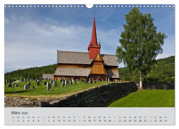 Produktbild: Norwegen - Land der Fjorde (Wandkalender 2026 DIN A3 quer), CALVENDO Monatskalender