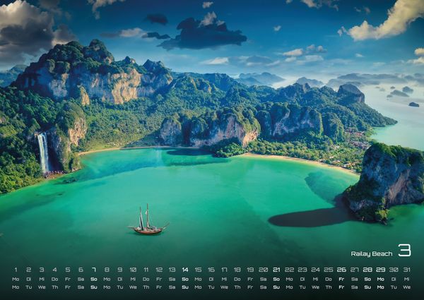 Produktbild: Thailand - Land of Smiles - 2027 - Kalender DIN A2