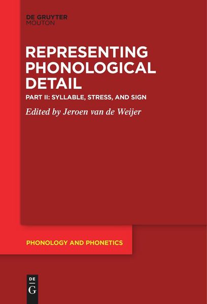 Produktbild: Syllable, Stress, and Sign