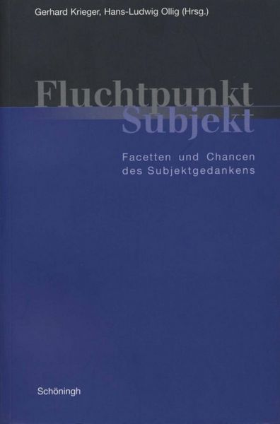 Produktbild: Fluchtpunkt Subjekt