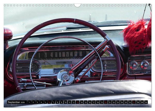 Produktbild: The art of mobility - american cars from the 50s & 60s (Part 2) (Wandkalender 2026 DIN A3 quer), CALVENDO Monatskalender