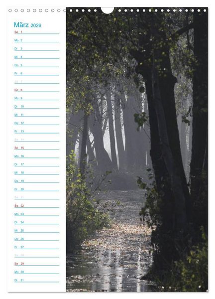 Produktbild: Wunderbarer Spreewald (Wandkalender 2026 DIN A3 hoch), CALVENDO Monatskalender
