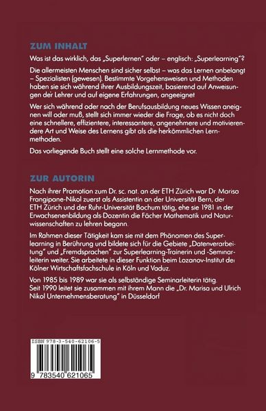 Produktbild: Superlearning f&uuml;r Ingenieure und andere F&uuml;hrungskr&auml;fte