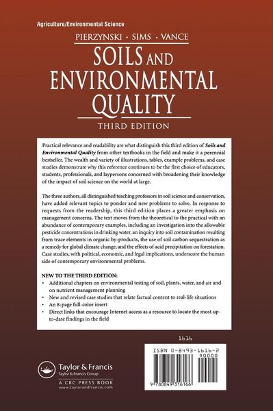 Produktbild: Soils and Environmental Quality