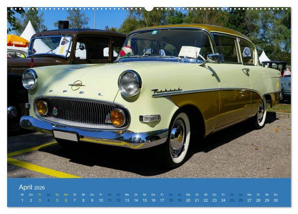 Produktbild: Opel Classics (Wandkalender 2026 DIN A2 quer), CALVENDO Monatskalender