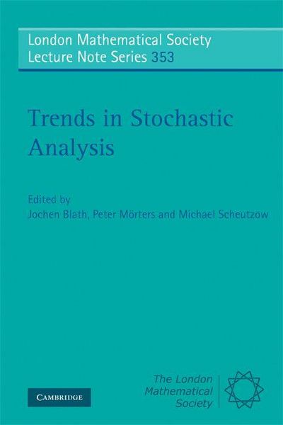 Produktbild: Trends in Stochastic Analysis