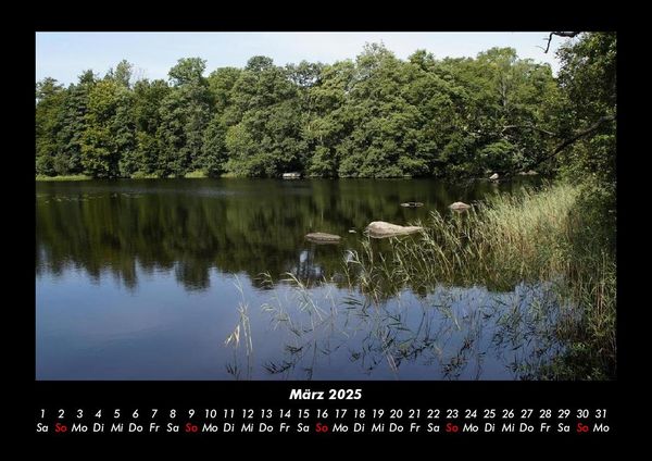 Produktbild: Tage am See 2025 Fotokalender DIN A3