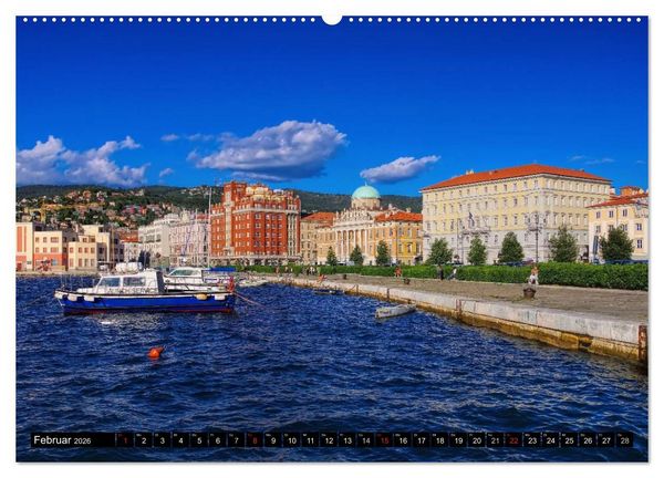 Produktbild: Triest - Habsburger Erbe und italienisches Flair (Wandkalender 2026 DIN A2 quer), CALVENDO Monatskalender