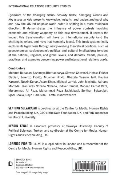 Produktbild: Dynamics of the Changing Global Security Order