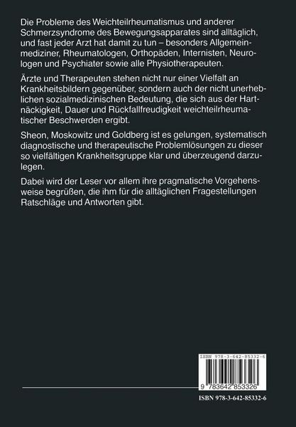 Produktbild: Weichteilrheumatismus und andere Schmerzsyndrome des Bewegungsapparates