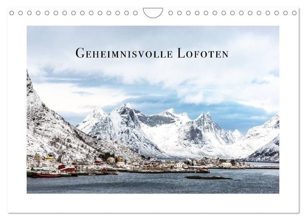 Geheimnisvolle Lofoten (Wandkalender 2026 DIN A4 quer), CALVENDO Monatskalender