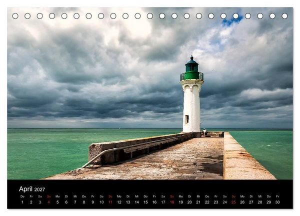Produktbild: Faszination Meer und Wolken (Tischkalender 2027 DIN A5 quer), CALVENDO Monatskalender