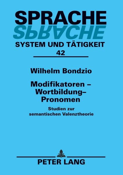 Produktbild: Modifikatoren &ndash; Wortbildung &ndash; Pronomen