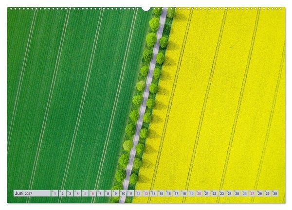 Produktbild: Ausblicke - Mittelhessen von Oben (Wandkalender 2027 DIN A2 quer), CALVENDO Monatskalender