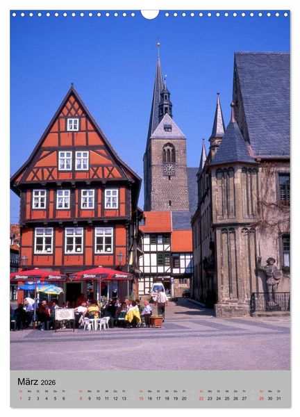 Produktbild: Der Harz und seine Sehensw&uuml;rdigkeiten (Wandkalender 2026 DIN A3 hoch), CALVENDO Monatskalender