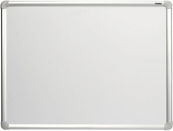 Dahle Whiteboard Basic Board 96150 (B x H) 600 mm x 450 mm Weiß lackiert Quer- oder Hochformat, Inkl. Ablageschale
