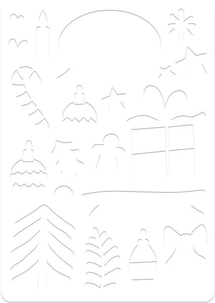 Produktbild: Postkarten zum Selbstgestalten - Frohe Weihnachten