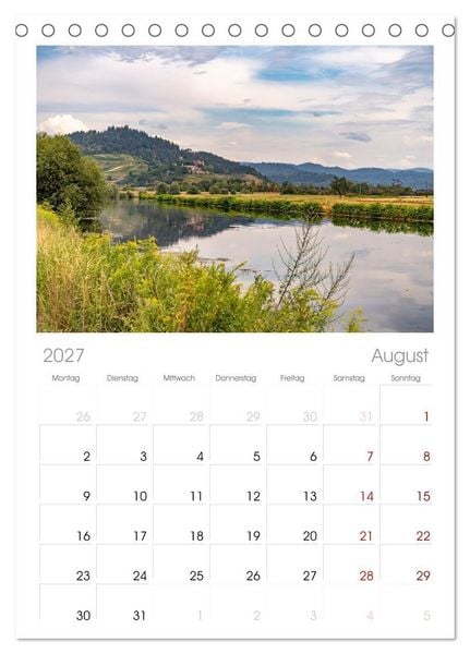 Produktbild: Tischplaner 2027 - Schwarzwald - Ferienregion Kinzigtal (A5 Tischkalender zum Aufstellen) CALVENDO