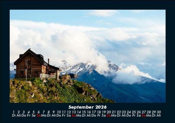 Produktbild: Berglandschaften 2026 Fotokalender DIN A5