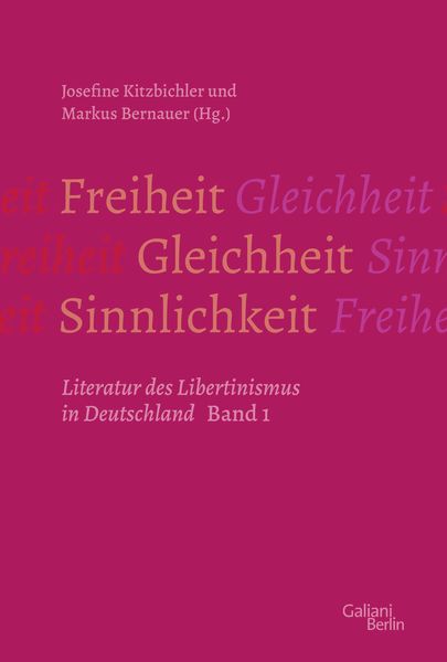 Produktbild: Freiheit &ndash; Gleichheit &ndash; Sinnlichkeit
