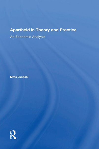 Produktbild: Apartheid In Theory And Practice