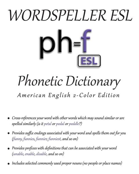 Produktbild: Wordspeller ESL Phonetic Dictionary