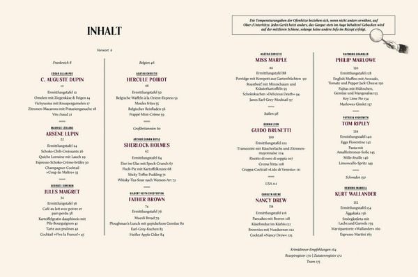 Produktbild: Das Krimikochbuch