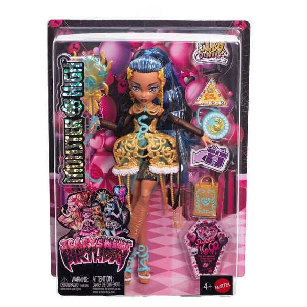 Produktbild: Monster High schaurig sch&ouml;ner Geburtstag Cleo Puppe