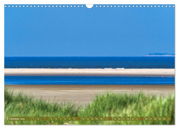 Produktbild: BORKUM Entdeckungen (Wandkalender 2026 DIN A3 quer), CALVENDO Monatskalender