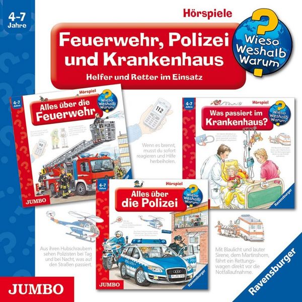 Produktbild: Feuerwehr,Polizei Und Krankenhaus.Helfer Und Rett