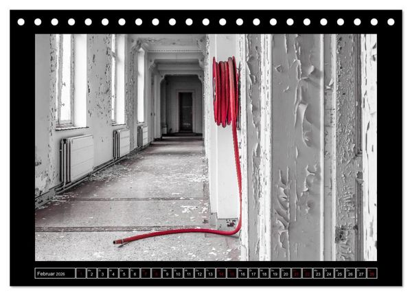Produktbild: Lost Places - Farbenspiele (Tischkalender 2026 DIN A5 quer), CALVENDO Monatskalender