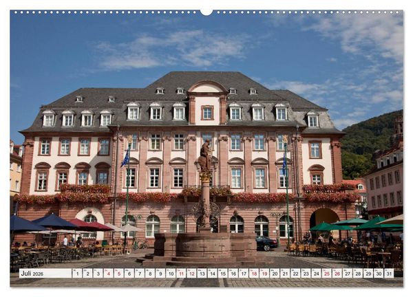 Produktbild: Heidelberg - Baden-W&uuml;rttemberg (Wandkalender 2026 DIN A2 quer), CALVENDO Monatskalender