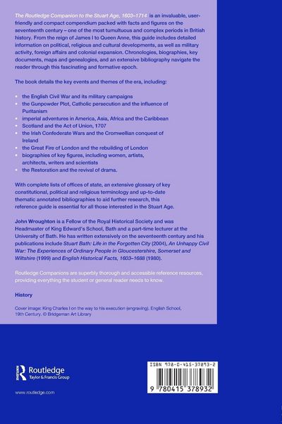 Produktbild: The Routledge Companion to the Stuart Age, 1603-1714