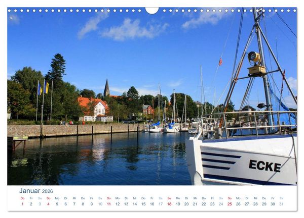 Produktbild: Eckernf&ouml;rde 2026. Impressionen rund um den Hafen (Wandkalender 2026 DIN A3 quer), CALVENDO Monatskalender