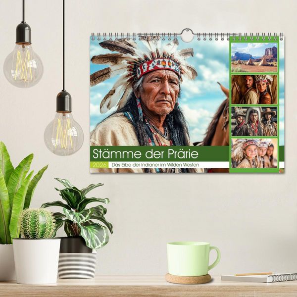 Produktbild: St&auml;mme der Pr&auml;rie (Wandkalender 2026 DIN A4 quer), CALVENDO Monatskalender