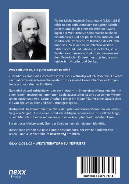 Produktbild: Der Idiot &ndash; Teil 1 & 2