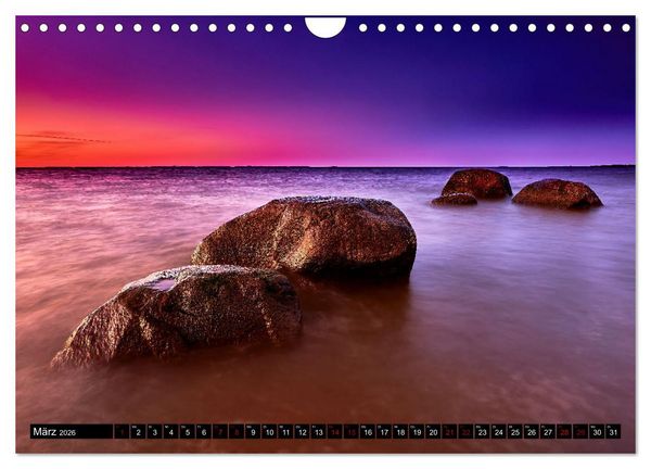 Produktbild: Ostseesteine (Wandkalender 2026 DIN A4 quer), CALVENDO Monatskalender