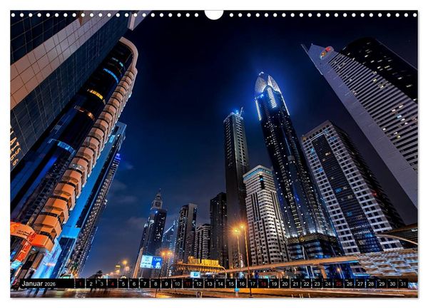 Produktbild: Dubai - City of dreams (Wandkalender 2026 DIN A3 quer), CALVENDO Monatskalender