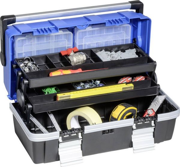 Produktbild: Allit McPlus ProAlu C18 457031 Universal Werkzeugkoffer unbest&uuml;ckt