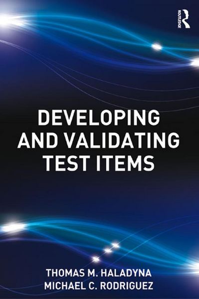 Produktbild: Developing and Validating Test Items