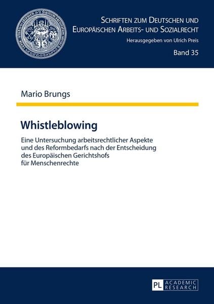 Produktbild: Whistleblowing