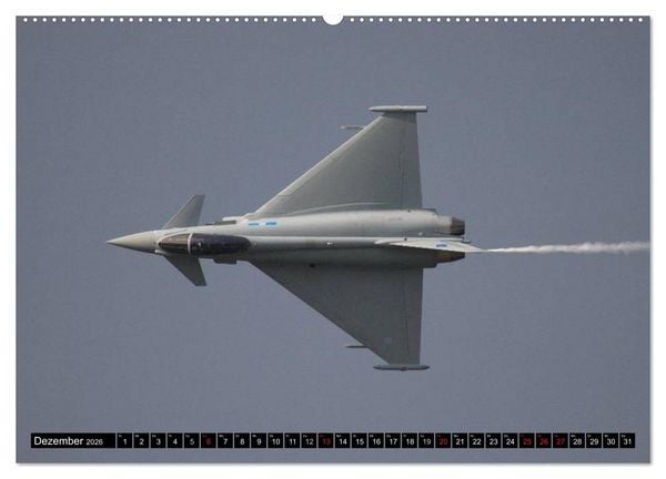 Produktbild: Augenblicke in der Luft: Eurofighter Typhoon (hochwertiger Premium Wandkalender 2026 DIN A2 quer), Kunstdruck in Hochglanz