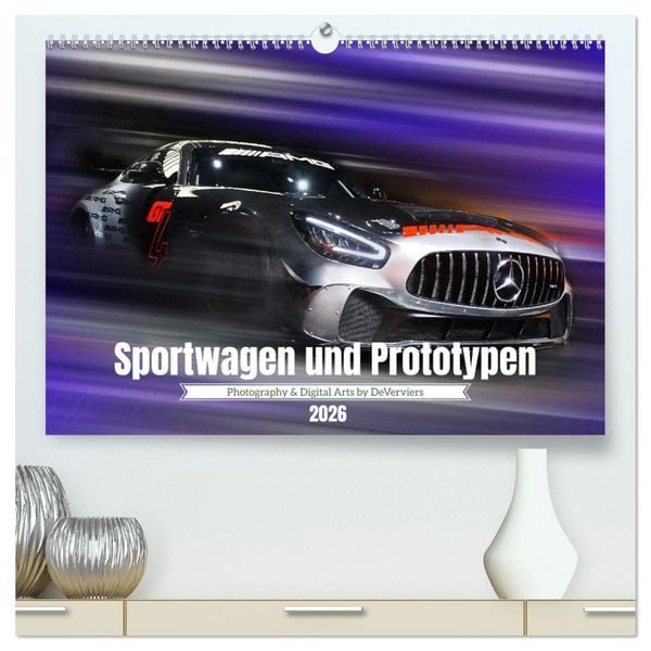 Sportwagen und Prototypen (hochwertiger Premium Wandkalender 2026 DIN A2 quer), Kunstdruck in Hochglanz