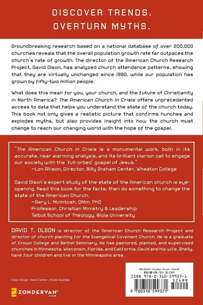 Produktbild: The American Church in Crisis
